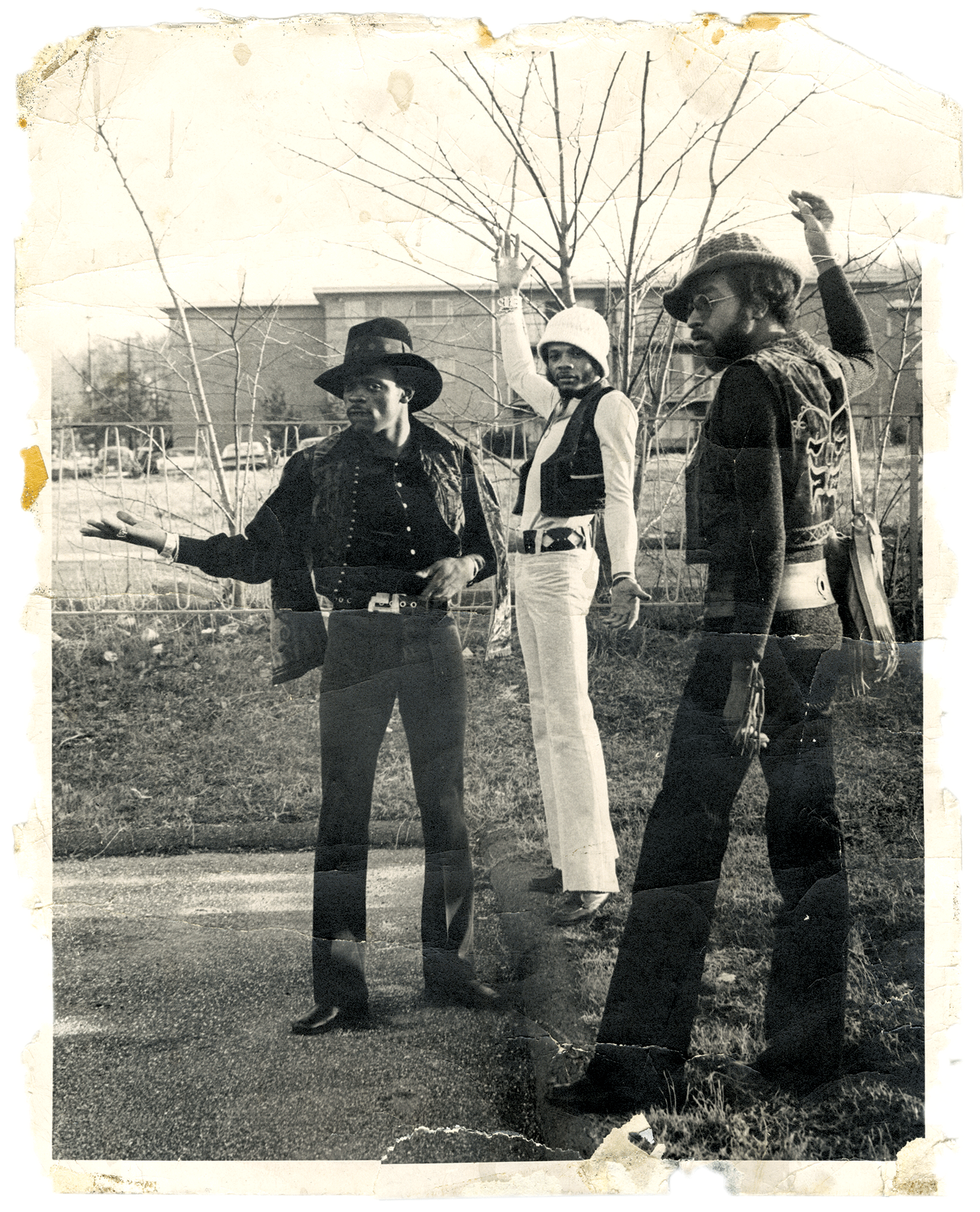 Latter-day Delfonics: William Hart, Wilbert Hart, and Major Harris. Photo courtesy of William Hart.